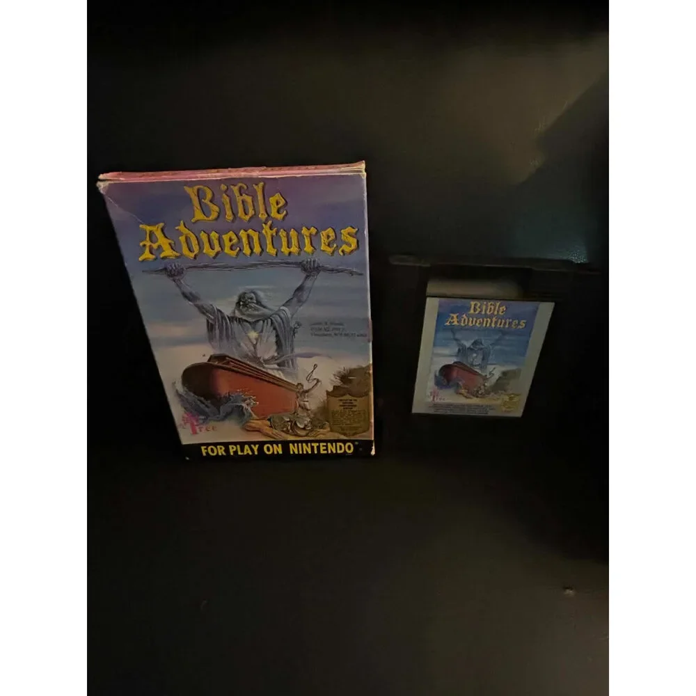Bible Adventures (Nintendo Entertainment System, 1990) NES Video Game No Manual